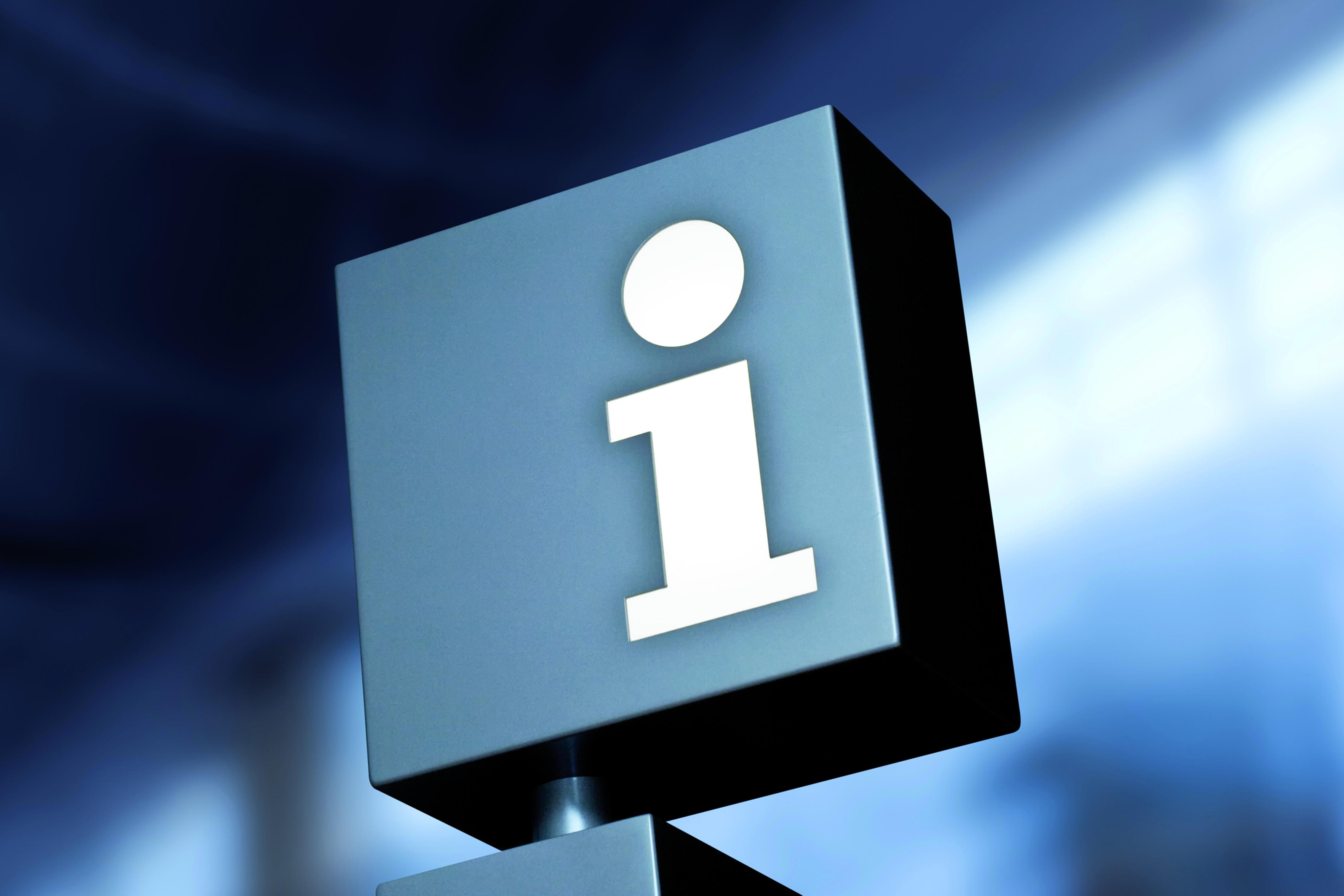 Symbol Infopoint Copyright arthurdent/Fotolia.de