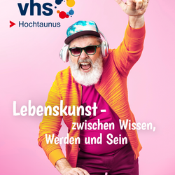 Titelbild des Programmheftes 2-25 der vhs Hochtaunus